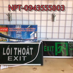 Đèn thoát hiểm exit - Bảo Hộ Lao Động Nam Phương Tín - Công Ty TNHH TM Và DV Nam Phương Tín
